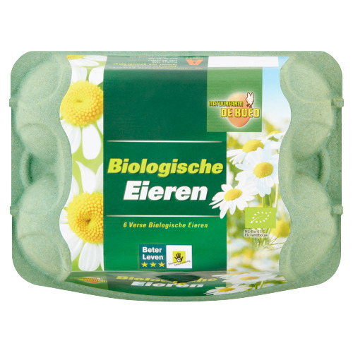 biologische eieren (6 st.)