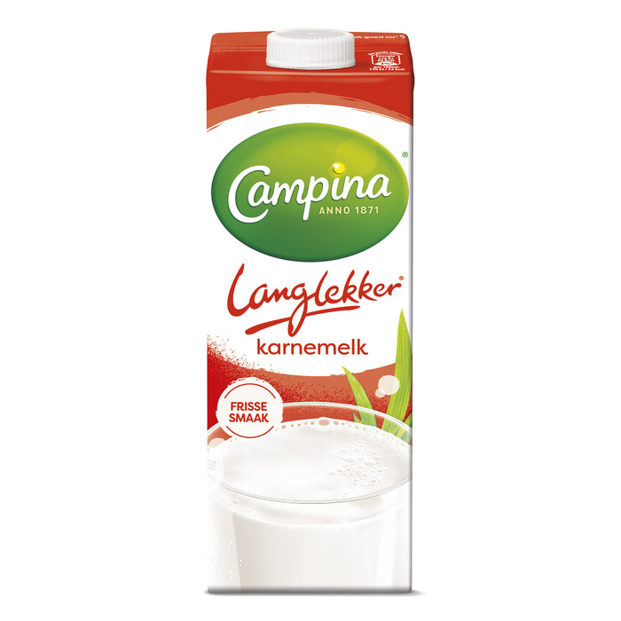 Campina Langlekker Karnemelk 1 l Pak met punt (1L)