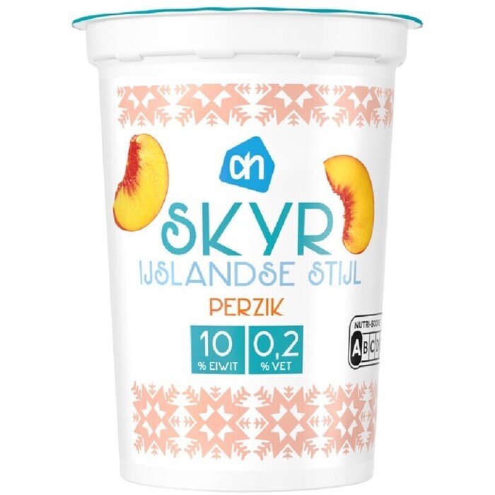 AH Skyr IJslandse stijl perzik (500g)