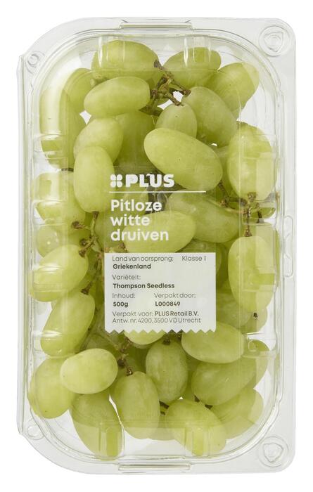 Druiven wit pitloos (500g)