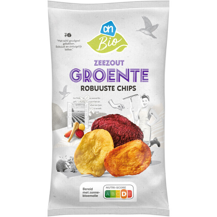 AH Bio robuuste groentechips (100g)