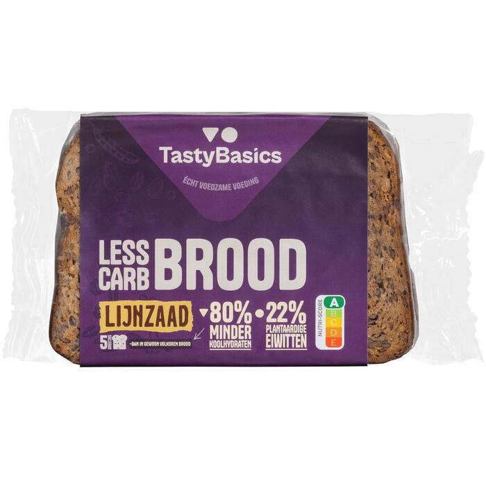 TastyBasics Brood extra vezels en eiwitten (Zak, 250g)