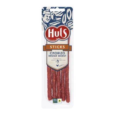 Huls Sticks Chorizo Droge Worst 62,5 g (62.5g)