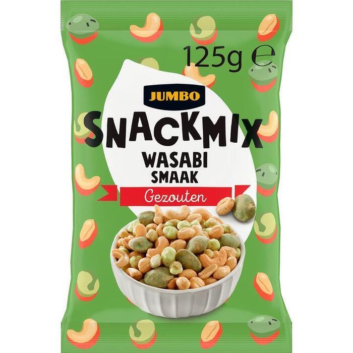Jumbo Snackmix Wasabi Smaak 125g (125g)