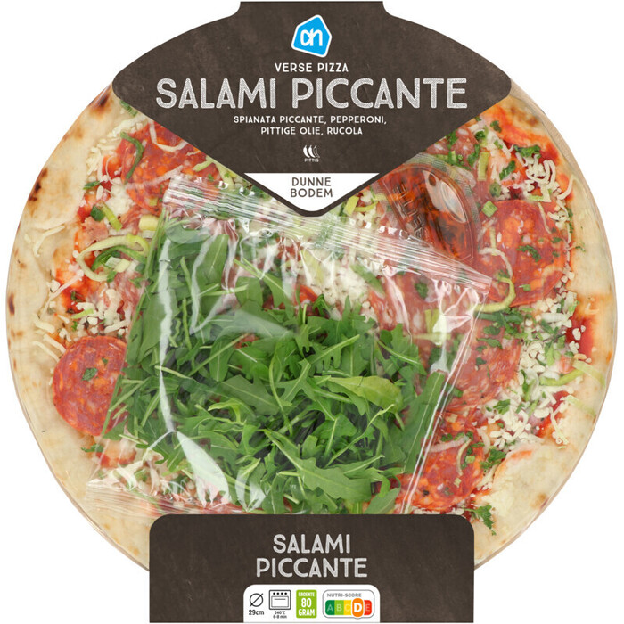 AH Verse pizza salami piccante (415g)