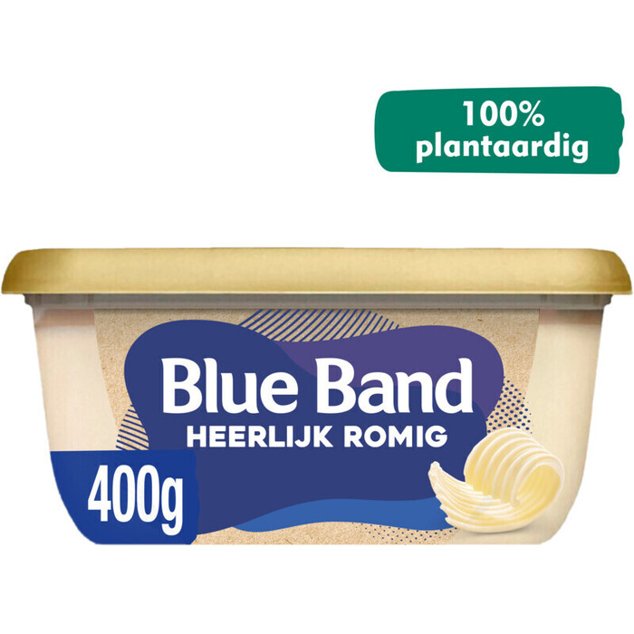 Blue Band 100% plantaardig (Kuipje, 400g)
