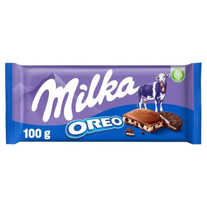 Milka Chocolade Reep Oreo 100g (Doos, 100g)
