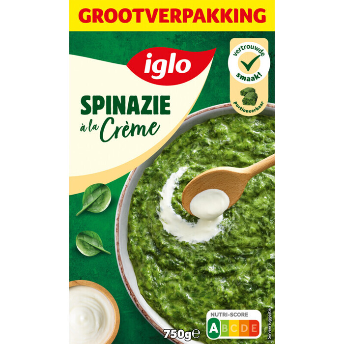 Spinazie à la crème (Doos, 750g)