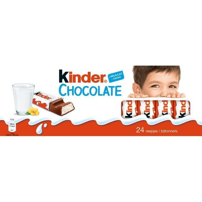 Kinder Chocolate 24 Reepjes Family Pack 300g (300g)