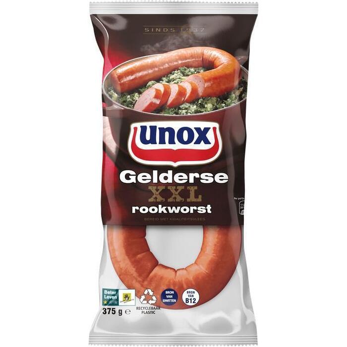 Unox Gelderse XXL Rookworst 375 g (375g)