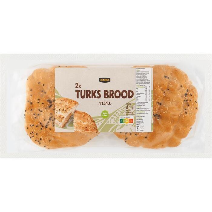 Jumbo - Turks Brood Mini - 2 Stuks (200g)