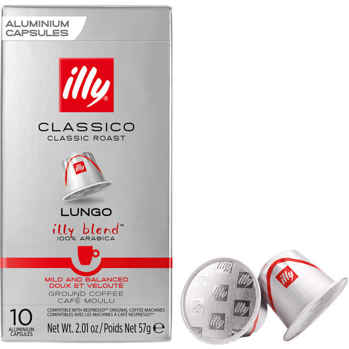 illy Classico roast lungo (10 × 5.7g)