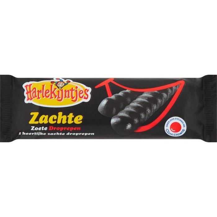 Harlekijntjes Dropstaaf (Zak, 66g)