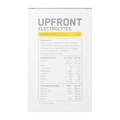 Upfront Electrolytes Sticks Passievrucht 10 Stuks (Doos, 50g)