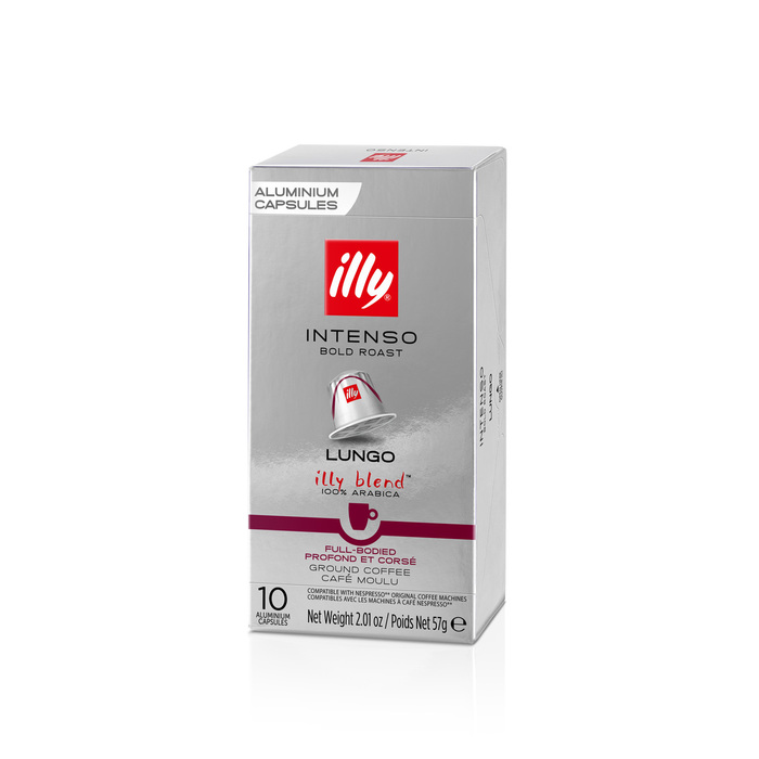illy Lungo Intenso Koffiecups 10 Stuks (10 × 5.7g)