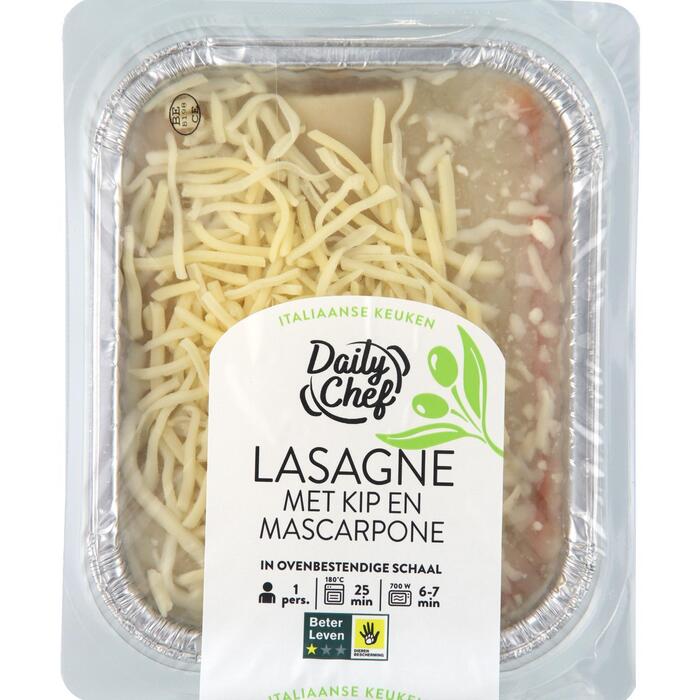 Lasagne kip marscarpone (400g)