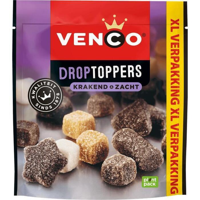 Venco Droptoppers Krakend & Zacht XL Verpakking 300 g (300g)