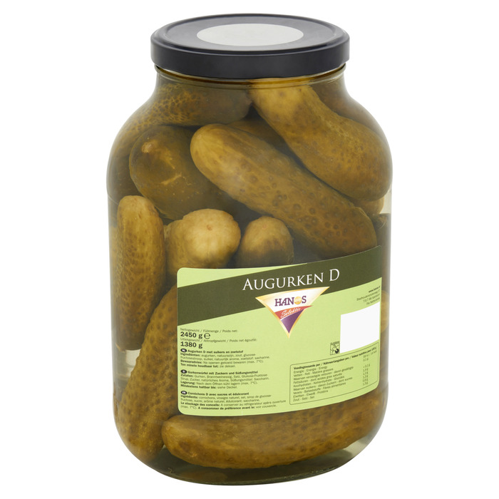 Hanos Selektie Augurken D 2450 g (2.45kg)