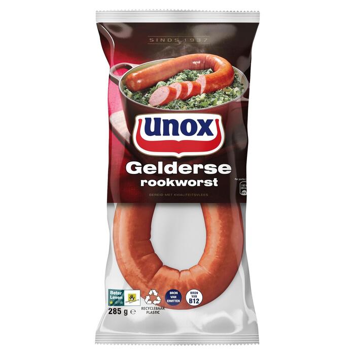 Gelderse rookworst (plastic zak, 285g)