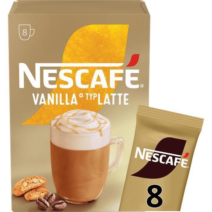 Nescafé Vanilla Typ Latte Koffiedrank 8 x 18,5 g (8 × 17g)