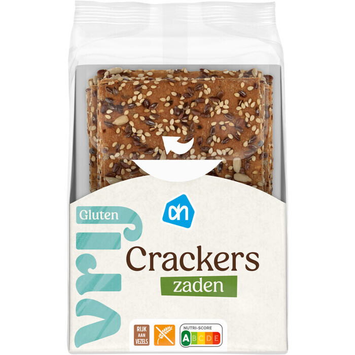 AH Glutenvrij Crackers zaden (175g)