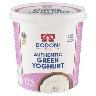 DODONI Authentic Greek Yoghurt 0% Fat 1 kg (1kg)