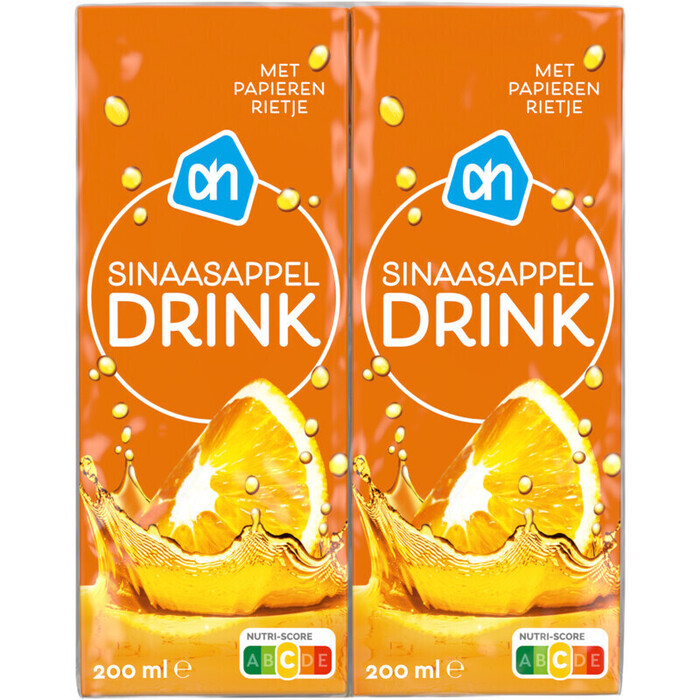 AH Sinaasappeldrink (10 × 200ml)