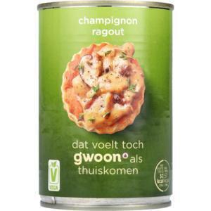 G'WOON CHAMPIGNONRAGOUT 400GR (400g)