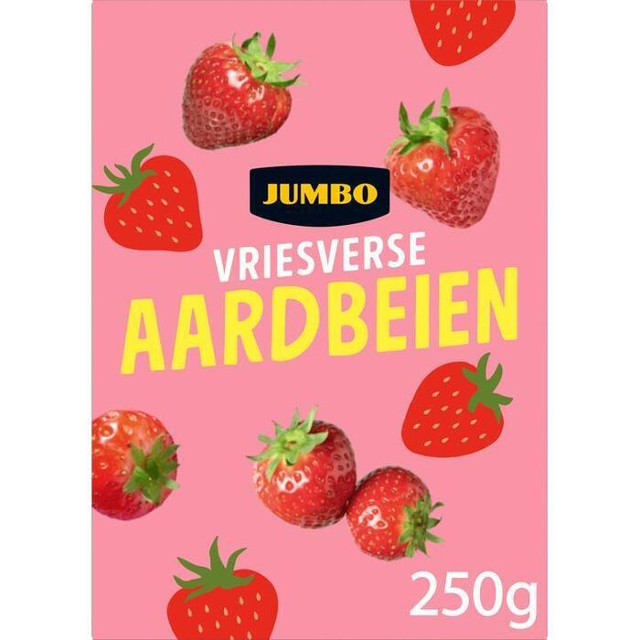 Jumbo Vriesverse Aardbeien 250 g (250g)