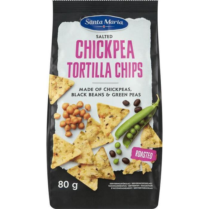 Santa Maria Salted Chickpea Tortilla Chips 80g (80g)