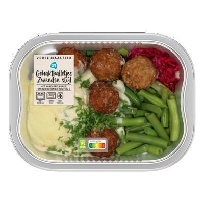 AH Verse maaltijd Zweedse gehaktballetjes (450g)
