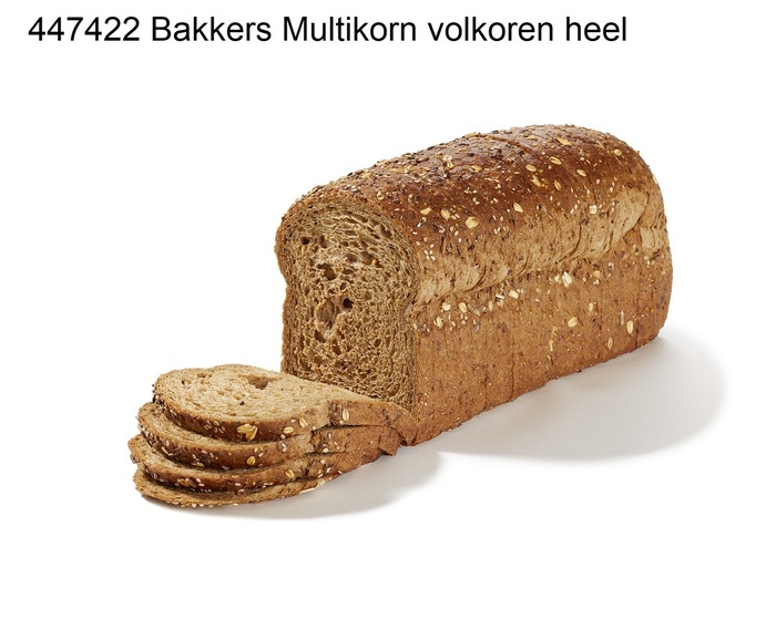 Bakkers Multikorn volkoren heel (800g)