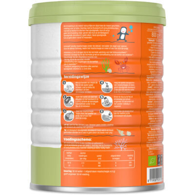 AH Biologisch Opvolgmelk standaard 3 (800g)