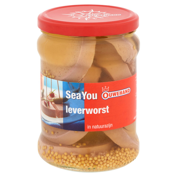 Leverworst in natuurazijn (Stuk, 515g)