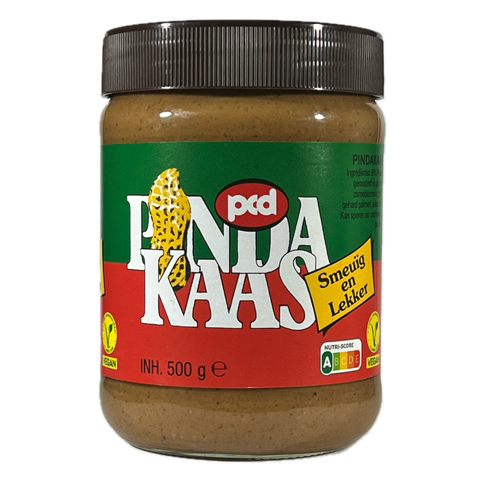 PCD Pindakaas 500g NL label (500g)