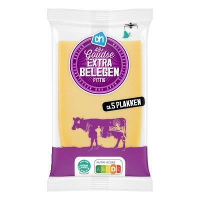 AH Goudse extra belegen 48+ plakken (160g)