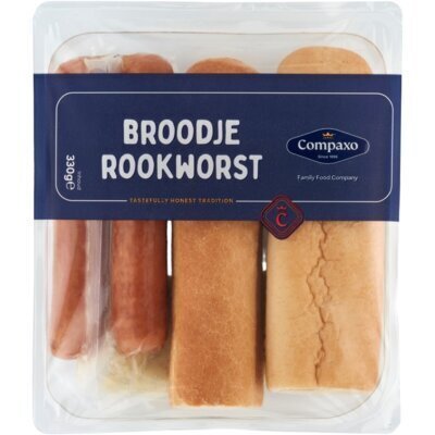 Broodje rookworst (330g)