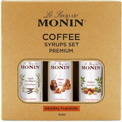 Monin Coffee syrups set premium (150ml)