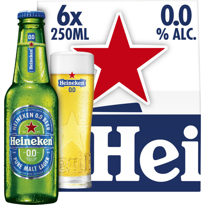 0.0 (Fles, 6 × 250ml)