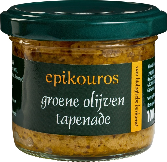 Groene olijven tapenade (100g)