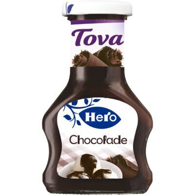 Tova dessertsaus chocolade (Fles, 125ml)