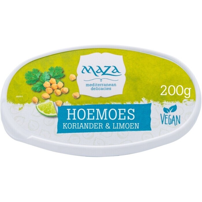 Hoemoes Koriander Lemon (bak, 200g)
