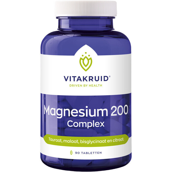 Vitakruid Magnesium 200 complex tabletten