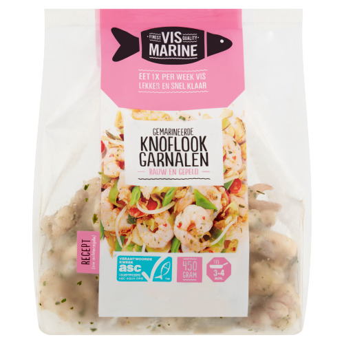 Garnalen knoflook (450g)