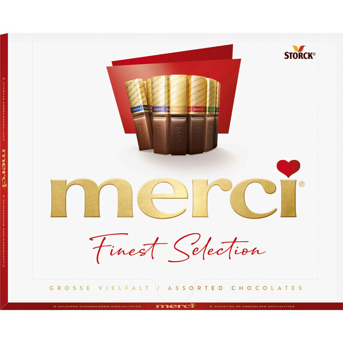 Merci Finest Selection Assorted Chocolates (Doos, 250g)