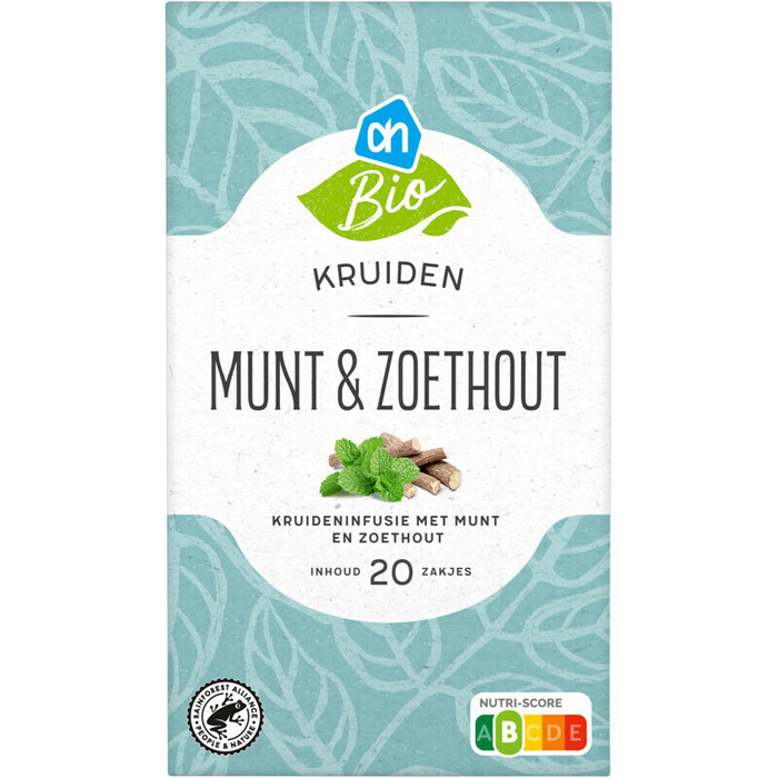 AH Biologisch Kruiden munt zoethout