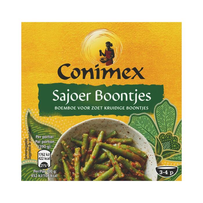 Conimex Boemboe sajoer boontjes (Kuipje, 95g)