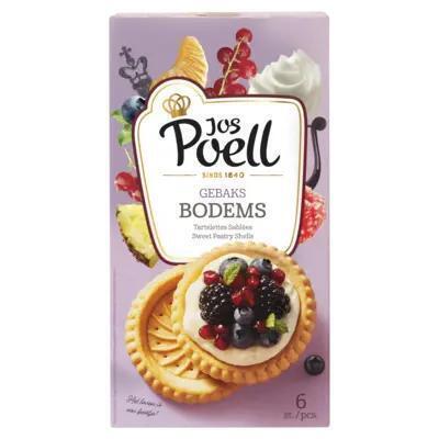 Jos Poell Roomboter gebaksbodem (Doos, 150g)