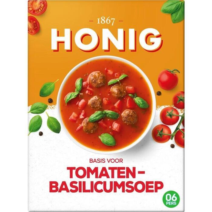 Honig Mix voor Tomaat-basilicumsoep 93 g (93g)