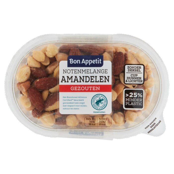 Bon Appetit Notenmelange Amandelen Gezouten 190 g (190g)